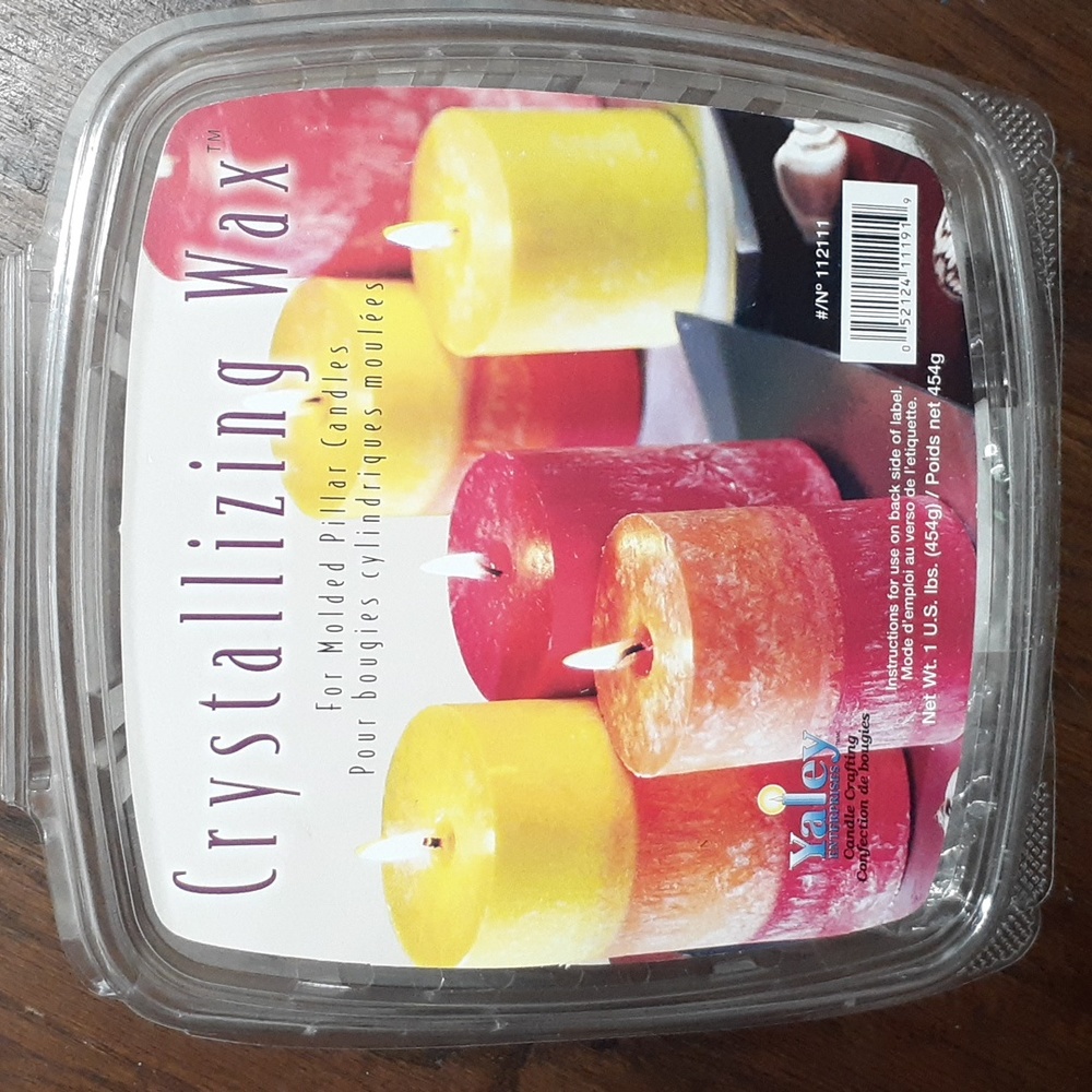 Yaley Crystallizing Wax For Molded Pillar Candles